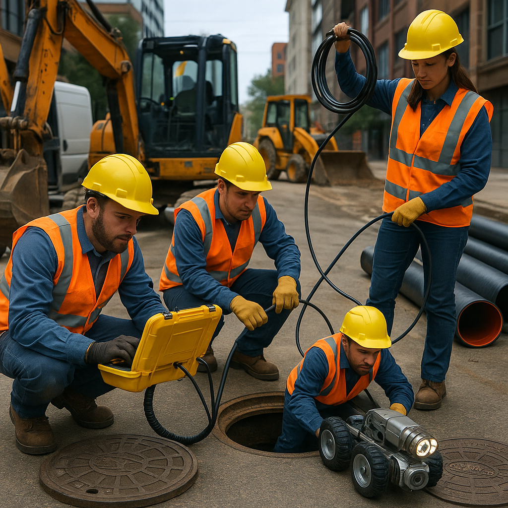 Professional image for Advancements in Drain Inspection Equipment for 2024