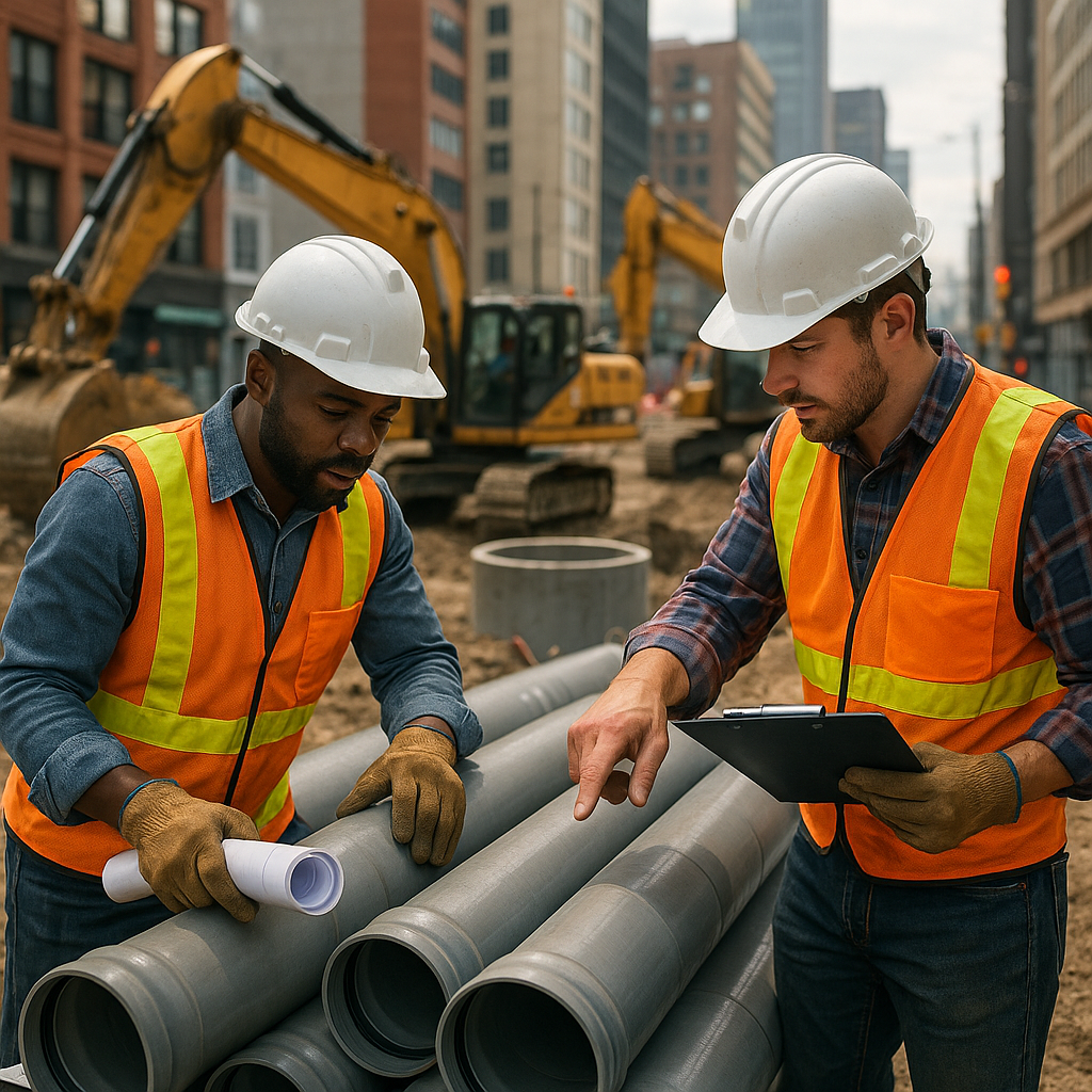 Professional image for Choosing the Right Pipe Material for Sewer Inspections