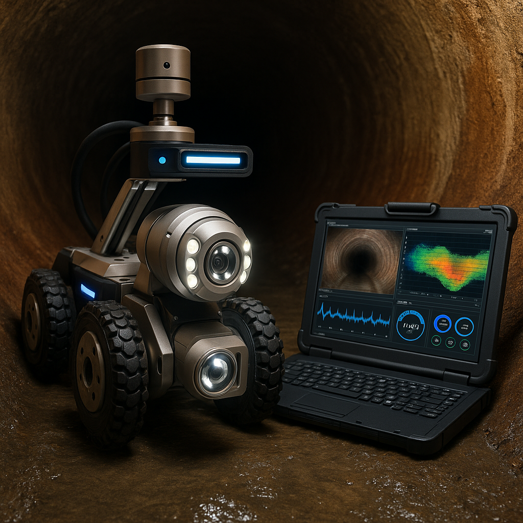 Professional image for Innovative Pipe Material Testing for Sewer Systems