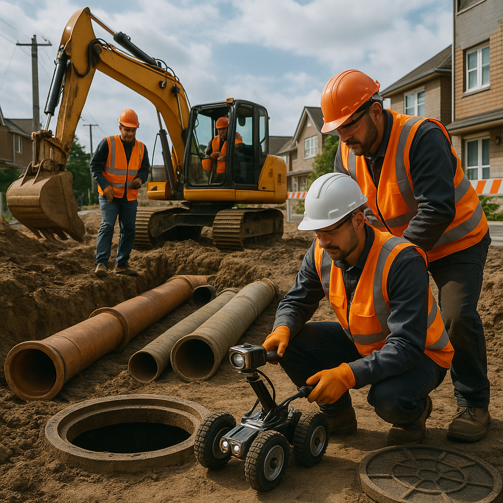 Professional image for Mastering Pipe Bursting in Sewer Systems
