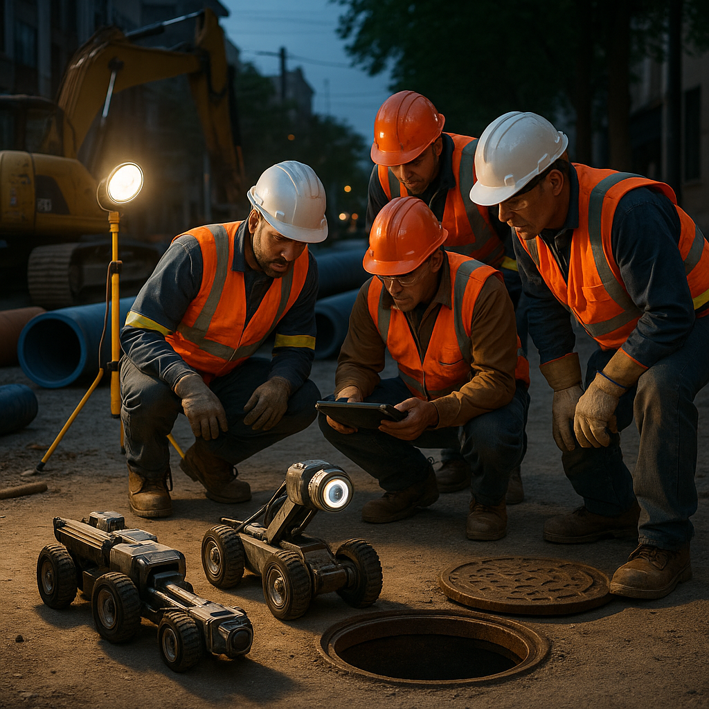 Professional image for Maximize Sewer Inspection Efficiency with AI & Robotics