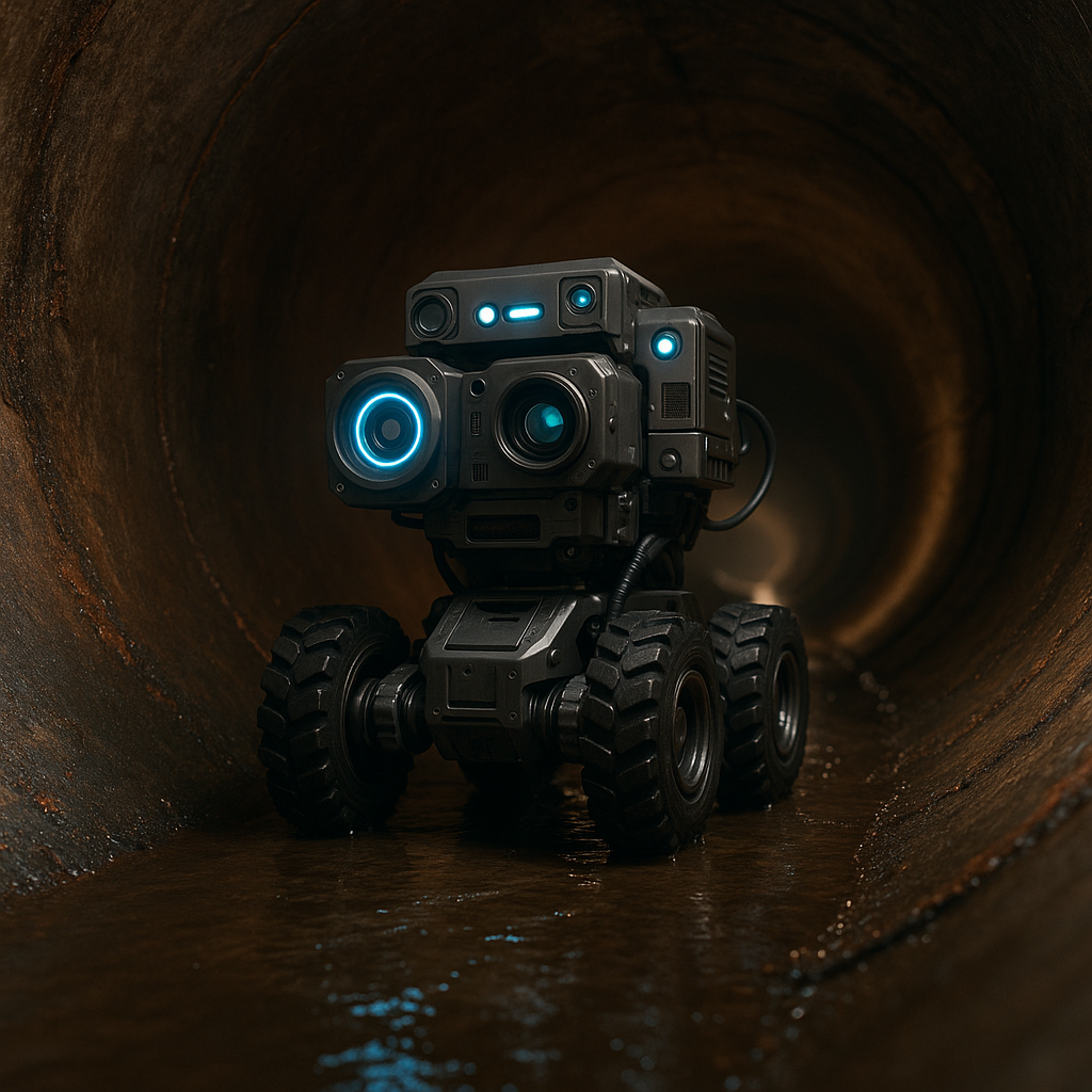 Professional image for Revolutionizing Sewer Inspection: Robotic Innovations