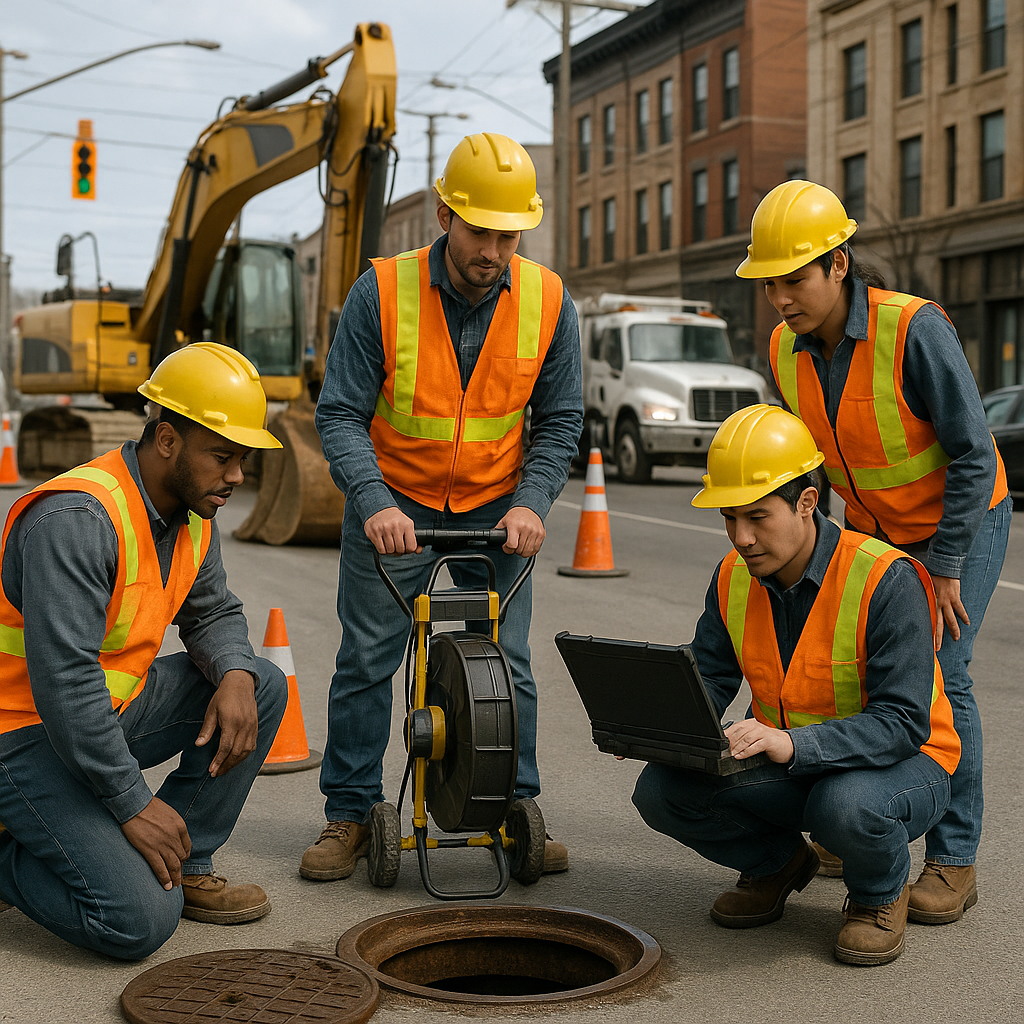 Professional image for Top Sewer Inspection Safety Protocols for 2023