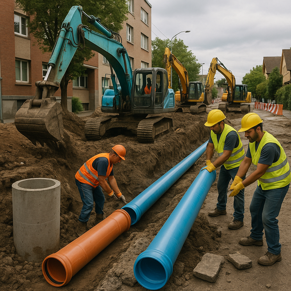 Professional image for Understanding Pipe Material Standards for Sewer Systems